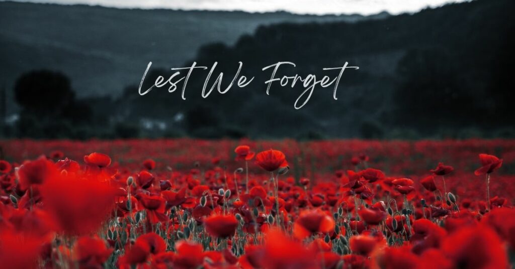 Lest we forget